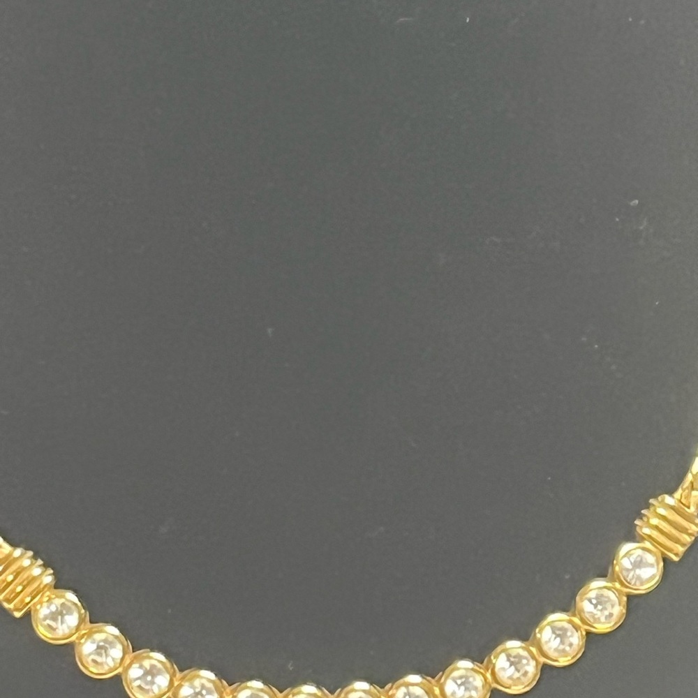 Swarovski Necklace ‘Susan Caplan’ Circa 1980s Vintage 13 Swarovski- like new - Picture 2 of 8